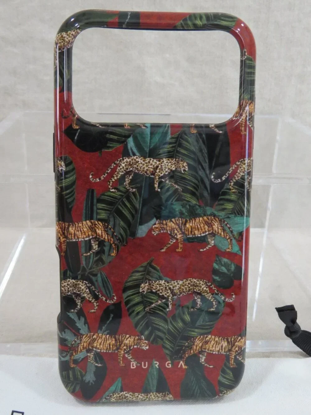 BURGA Morning Commute Designer iPhone 17 Pro Max Case Leopard, Cheetah, Tiger